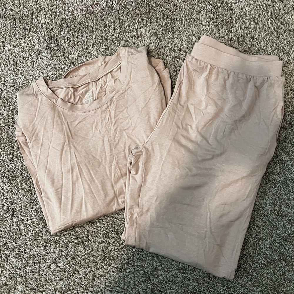 Kyte Bamboo Pink Loungewear Set